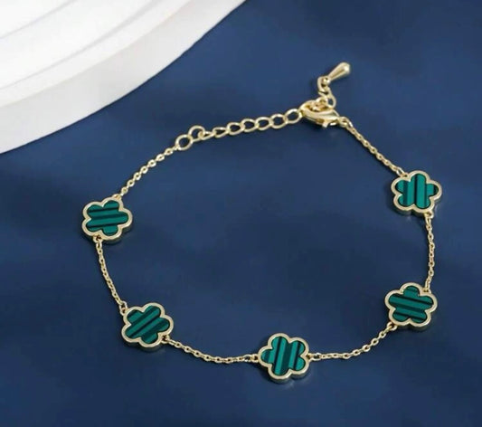 Green Clover Bracelet