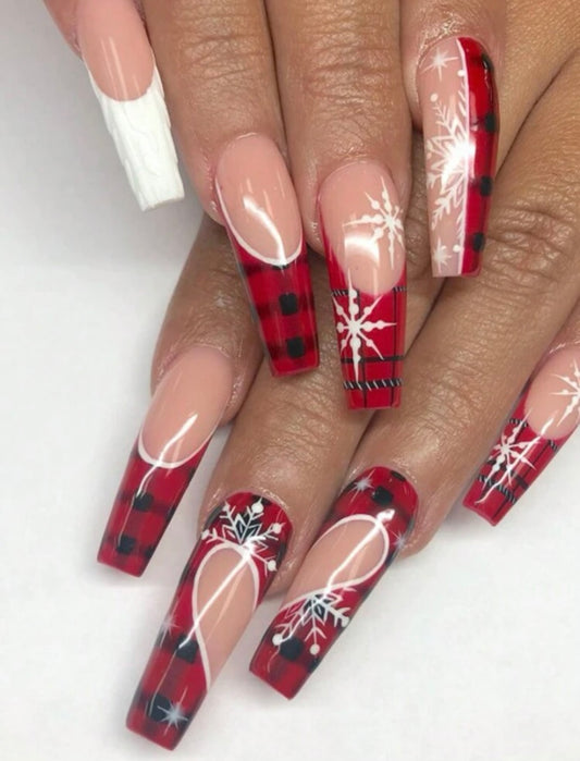 Let it Snow Nails